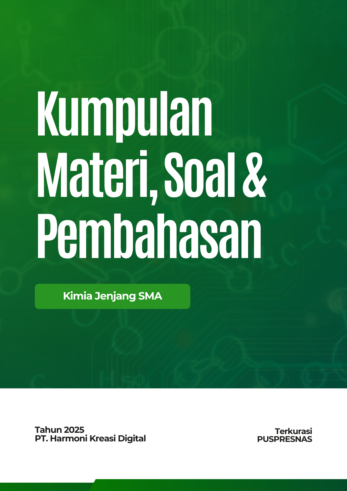 Cover E-Book: KIMIA SMA VERSI 2: KUMPULAN MATERI, SOAL, DAN PEMBAHASAN